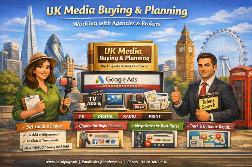UK Media Buying & Planning – Agencies & Brokers Guide&nbsp;2026